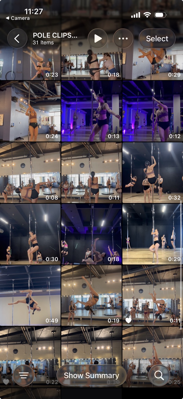 31 aerial clips buried in a camera roll — the problem FlowVault solves